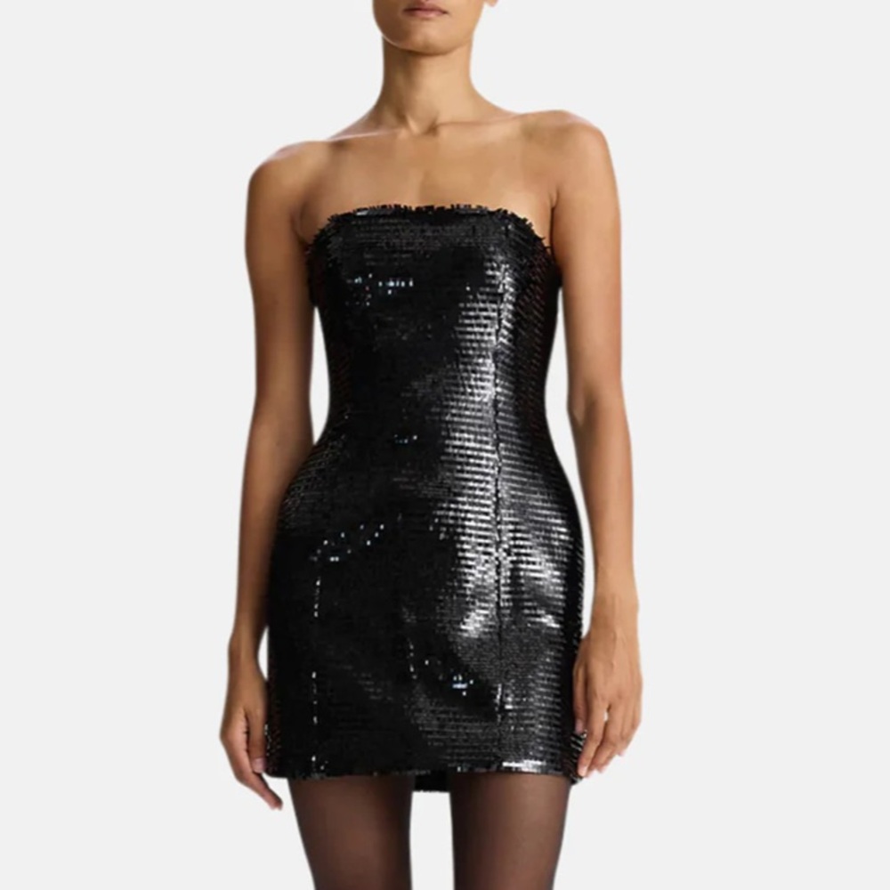 ALC Elsie Sequin Strapless Mini Dress